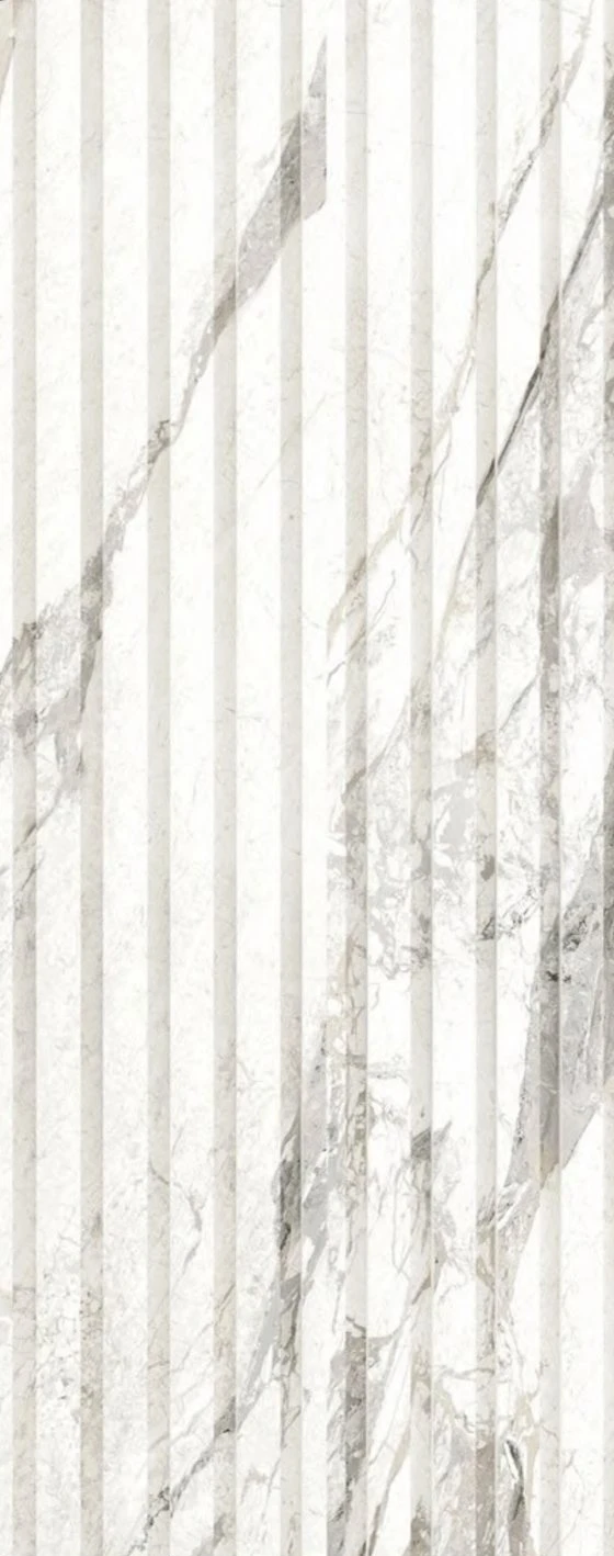 3D Fluted Panel 23139-1 Marble Volakas colour texture