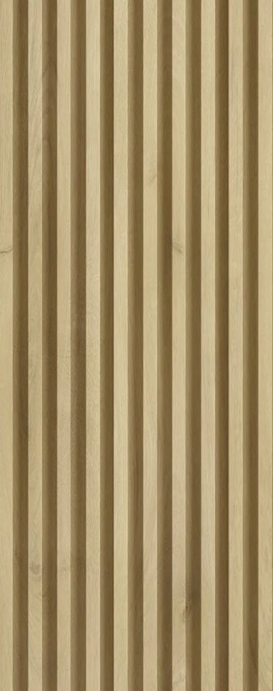 3D Fluted Panel 29115-18 Wood Honey Oak colour texture