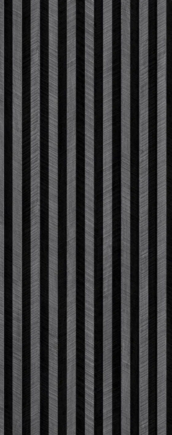 3D Fluted Panel 29192-8 Linen Black colour texture