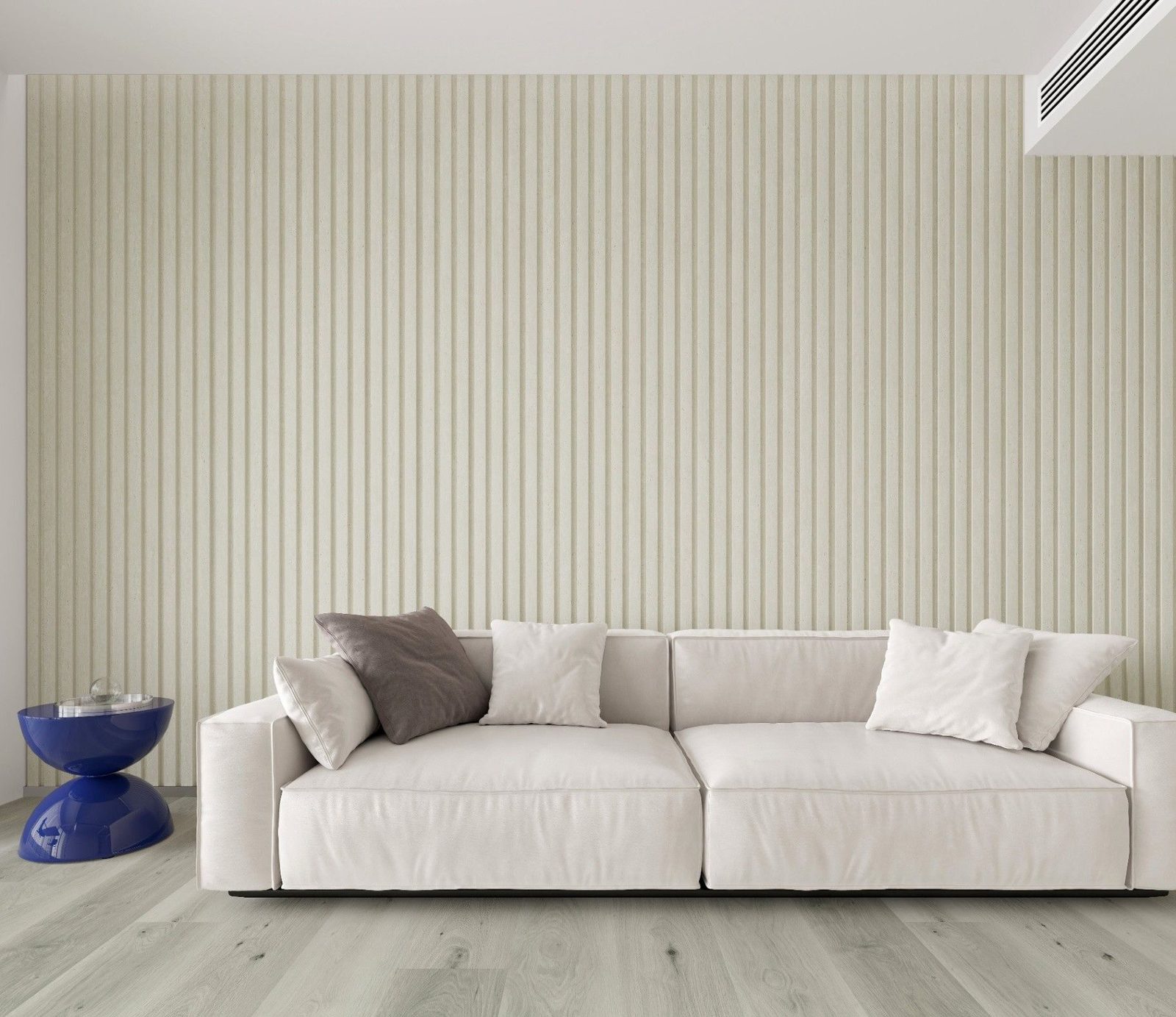 3D Fluted Panel application example
