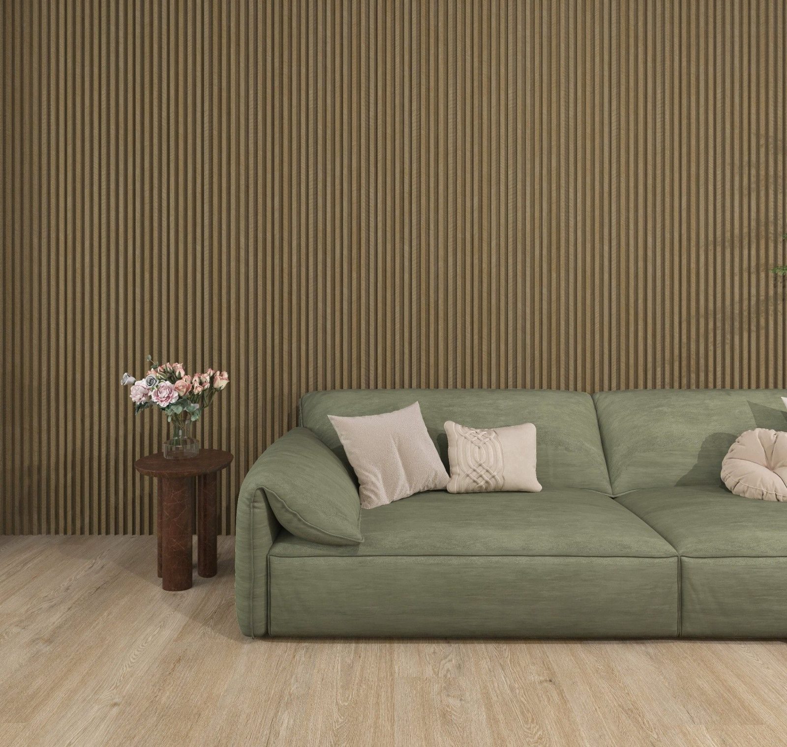 3D Fluted Panel application example