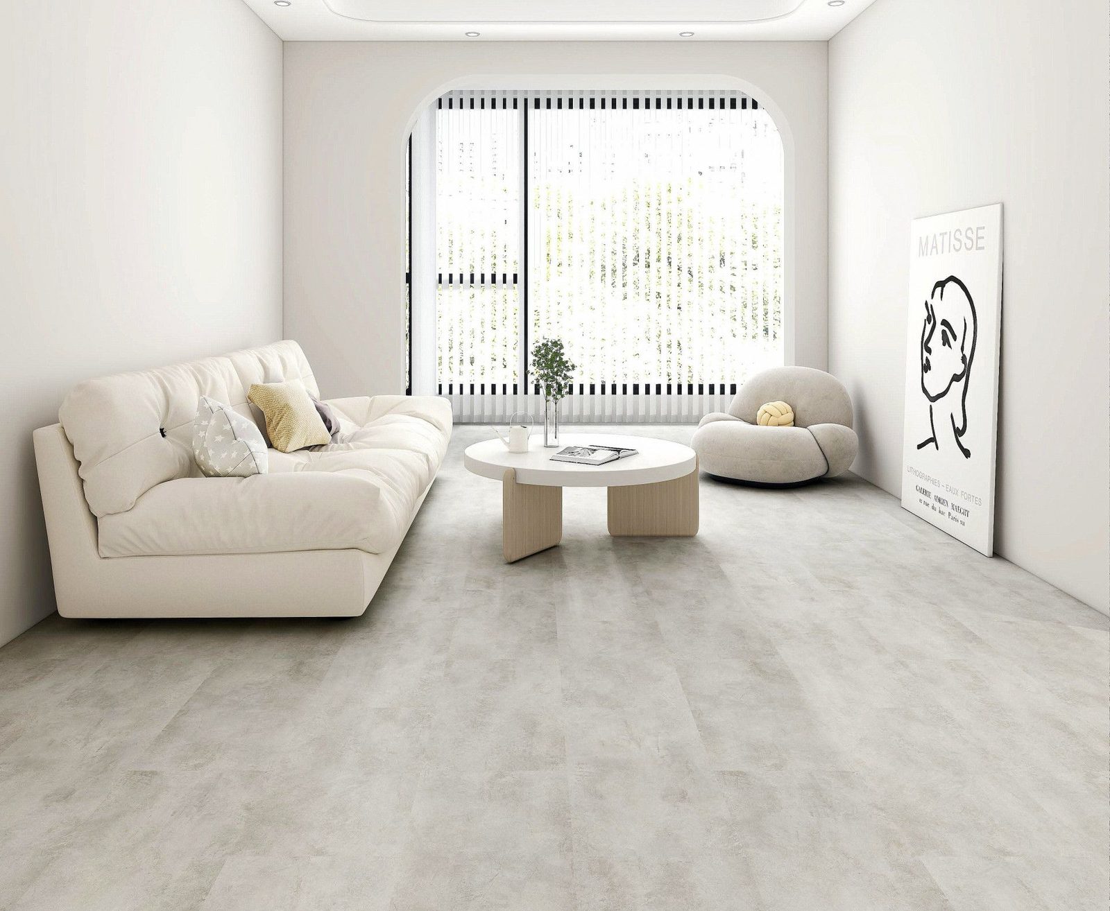 Stone Inspired SPC flooring application example