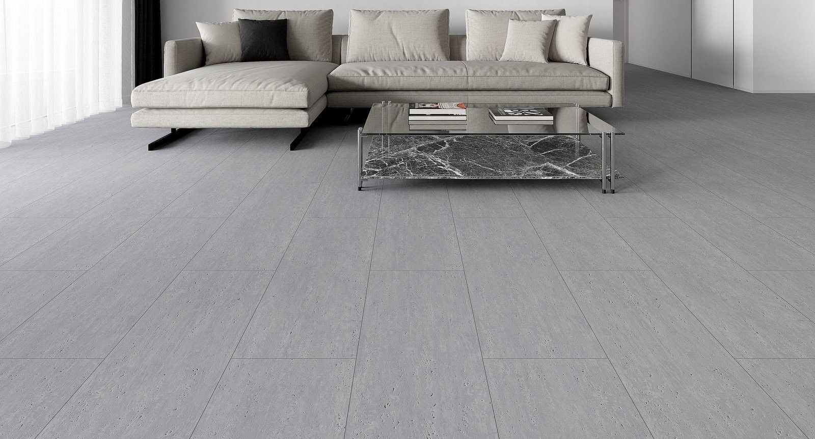 Stone Inspired SPC flooring application example