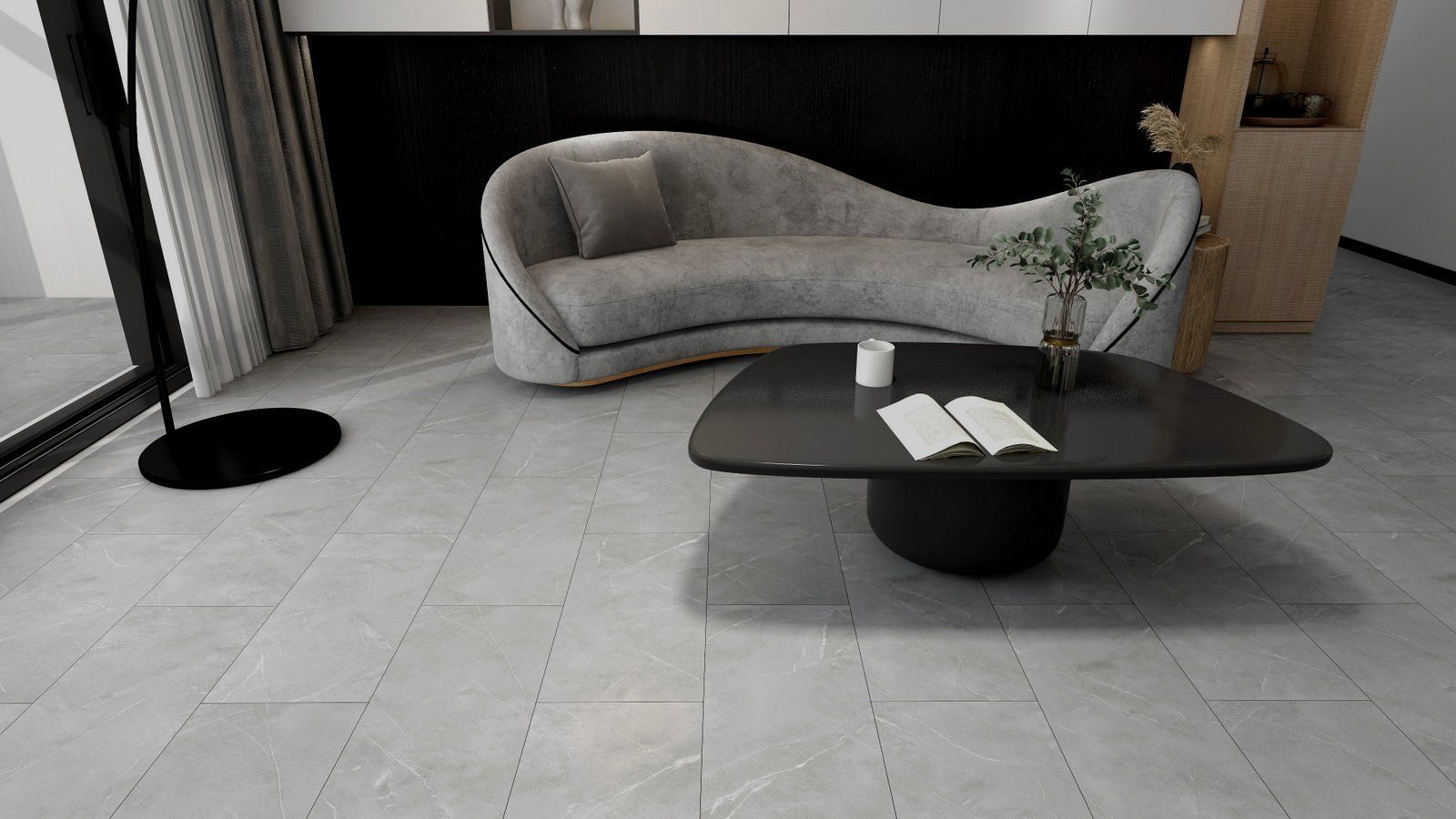 Stone Inspired SPC flooring application example