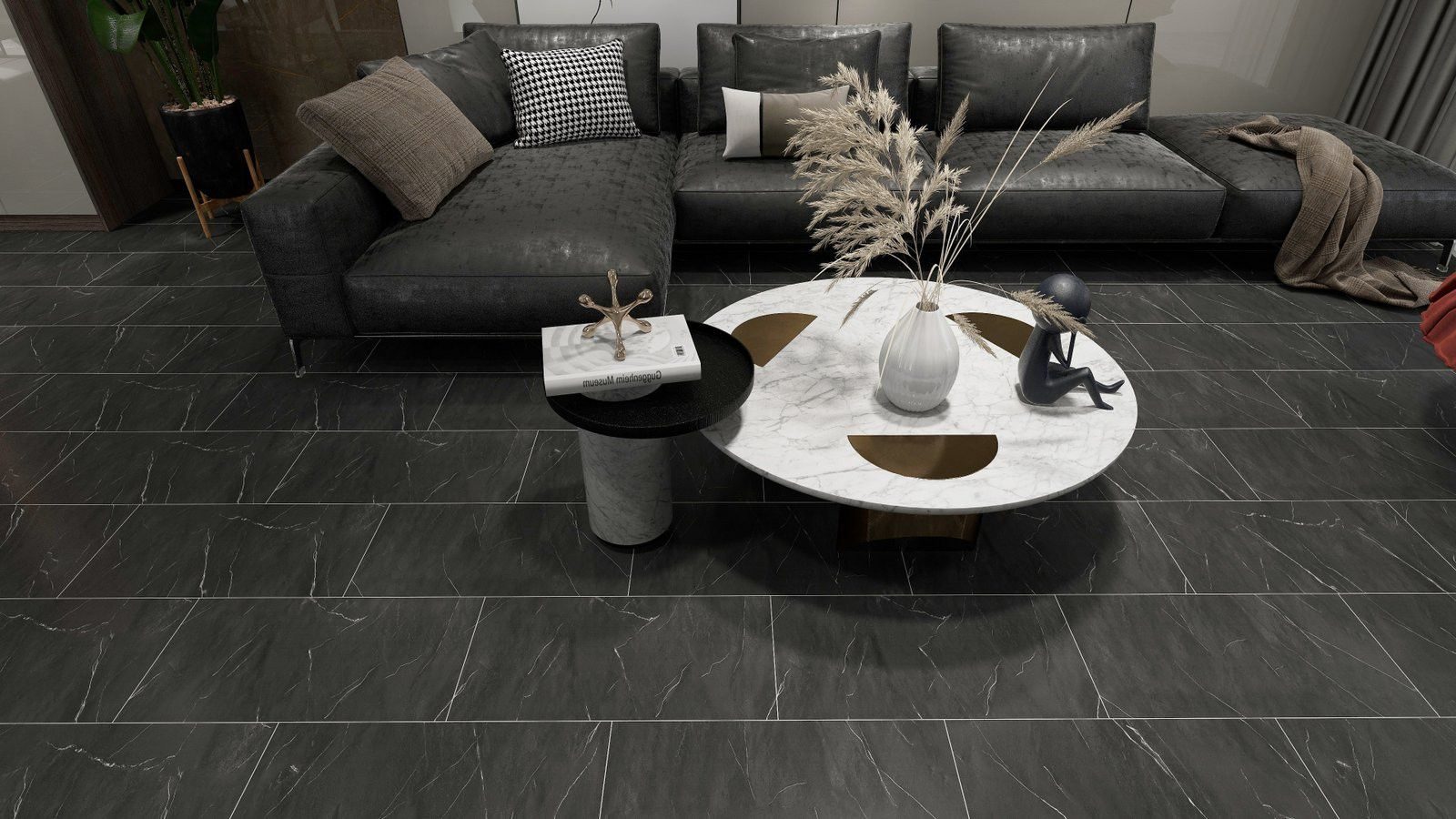 Stone Inspired SPC flooring application example