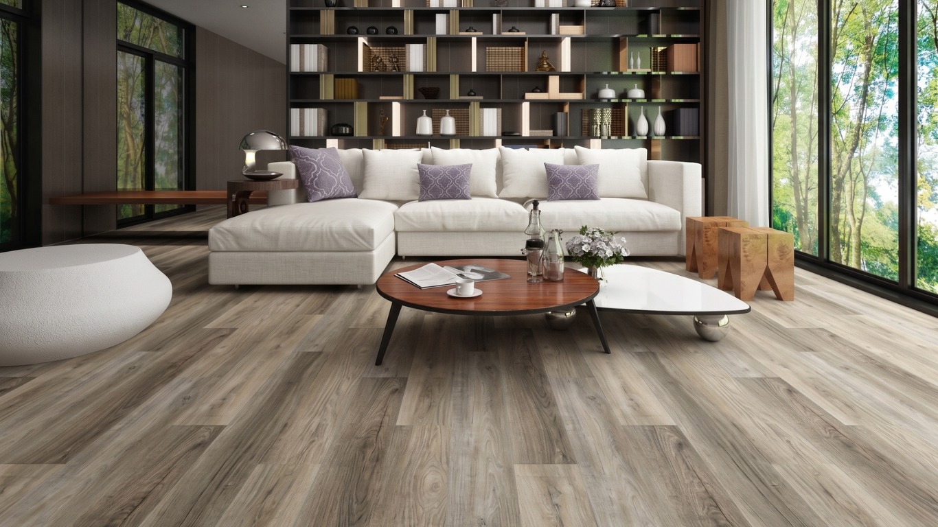 Indoor application example laid in SPC colour 29102-6