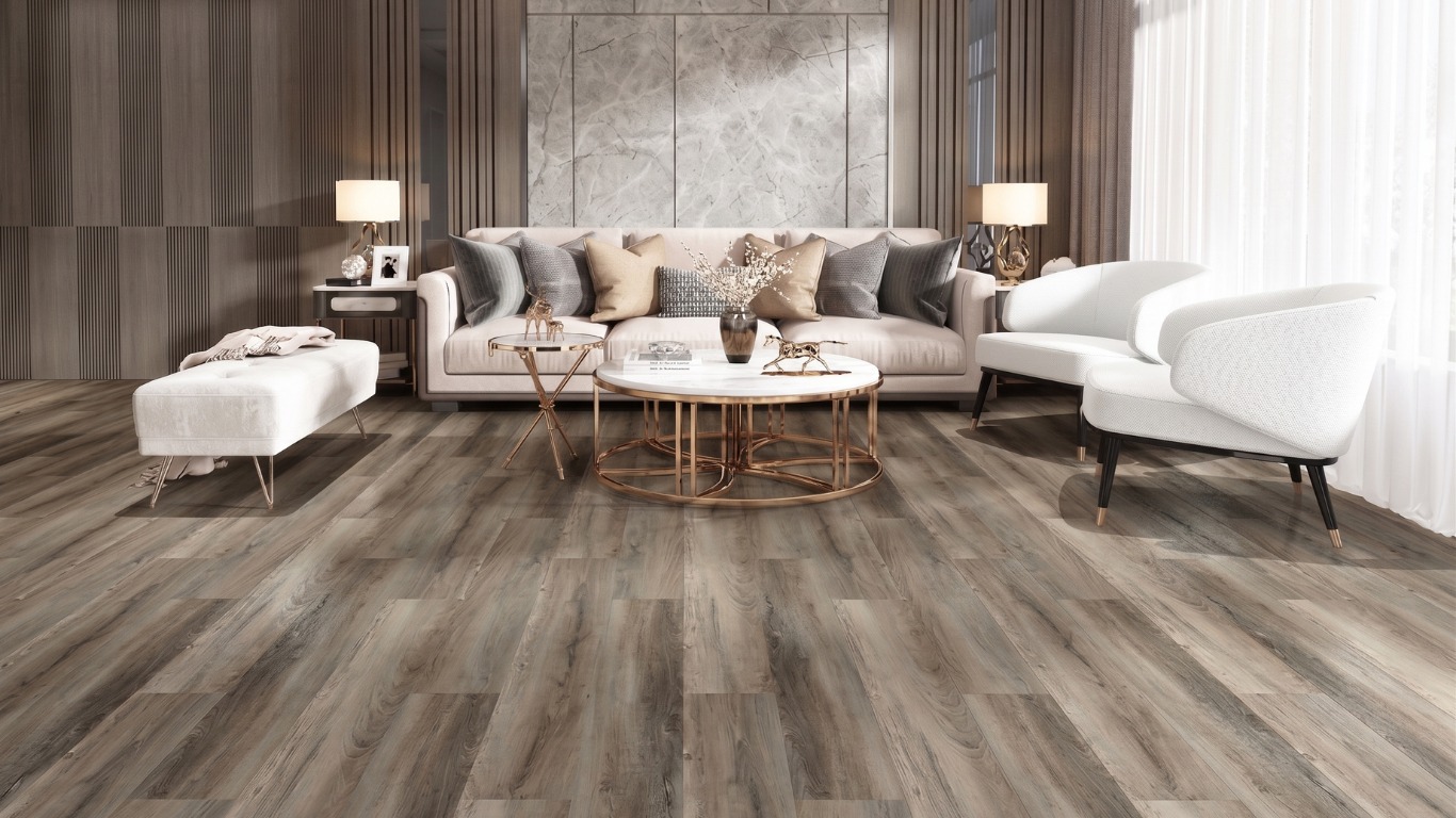 Indoor application example — Wood Inspired SPC flooring