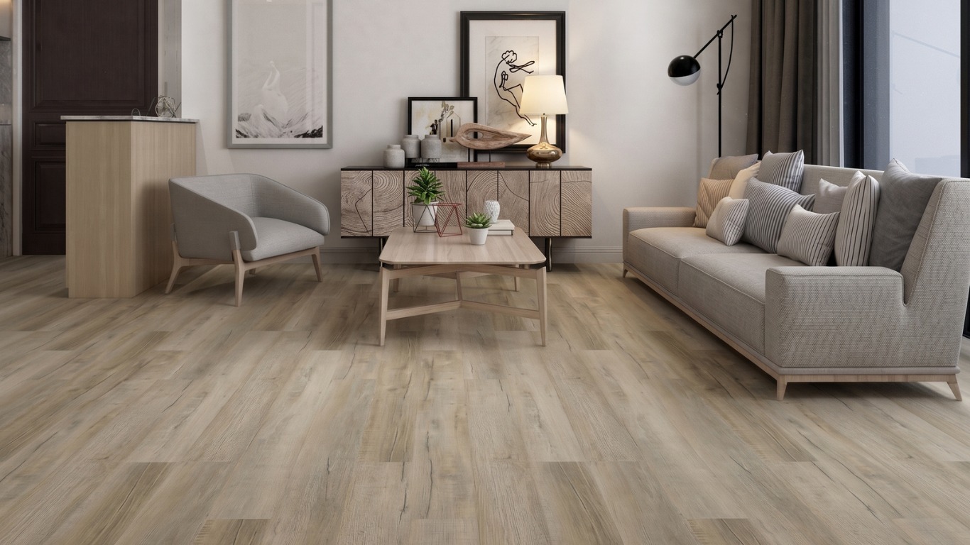 Indoor application example — Wood Inspired SPC flooring