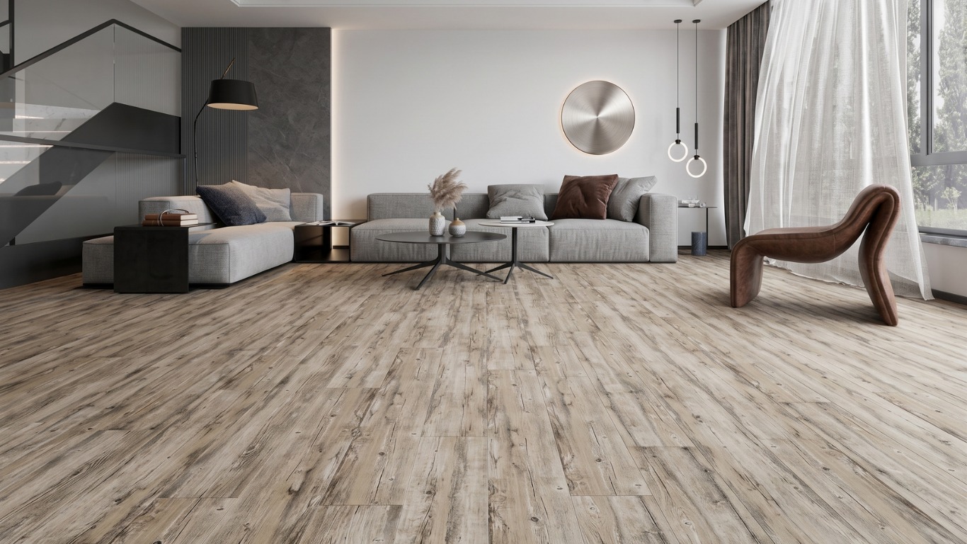 Indoor application example — Wood Inspired SPC flooring