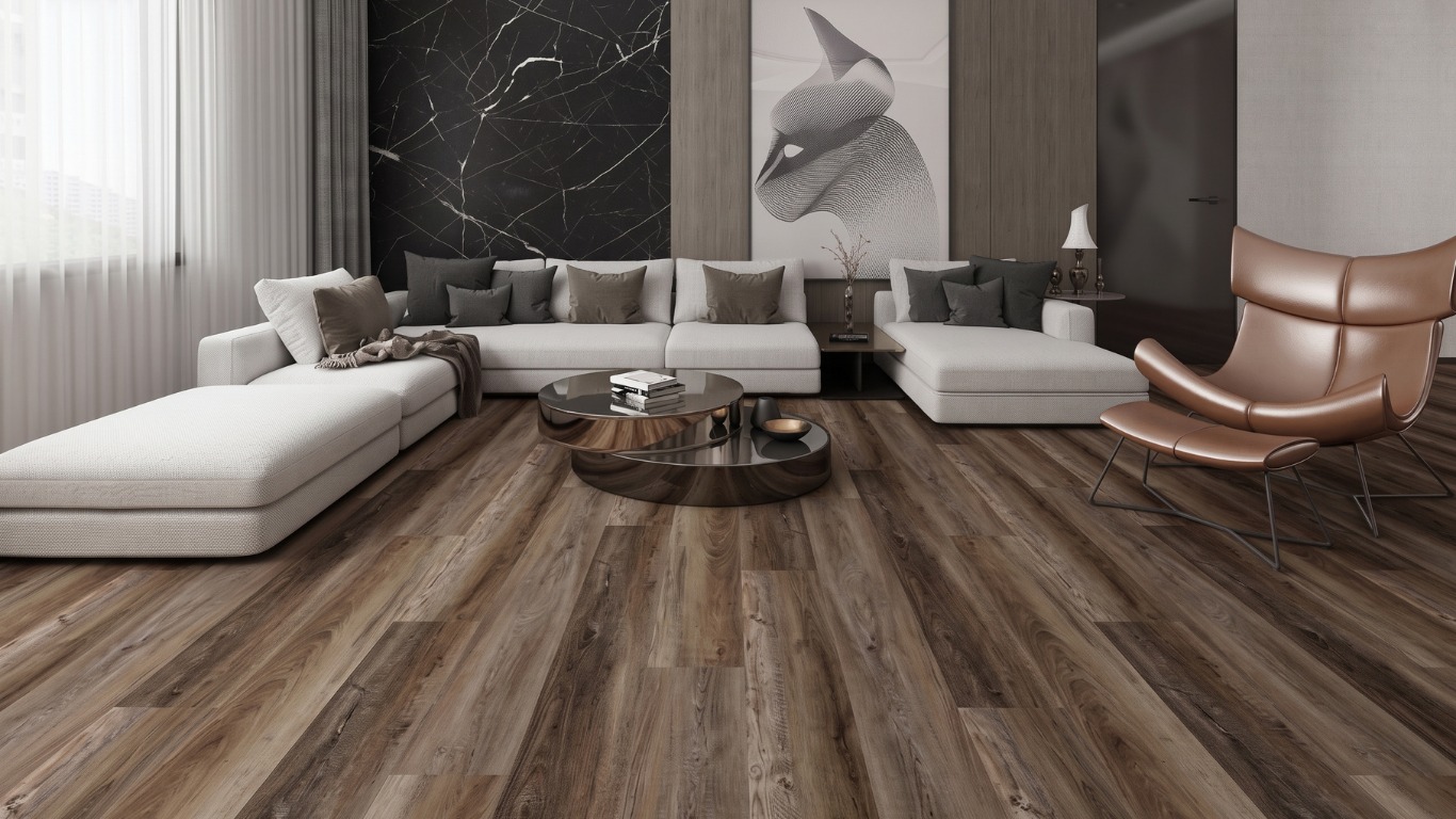 Indoor application example — Wood Inspired SPC flooring